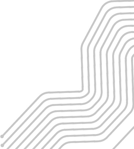 multiple silver colored circuit board style lines